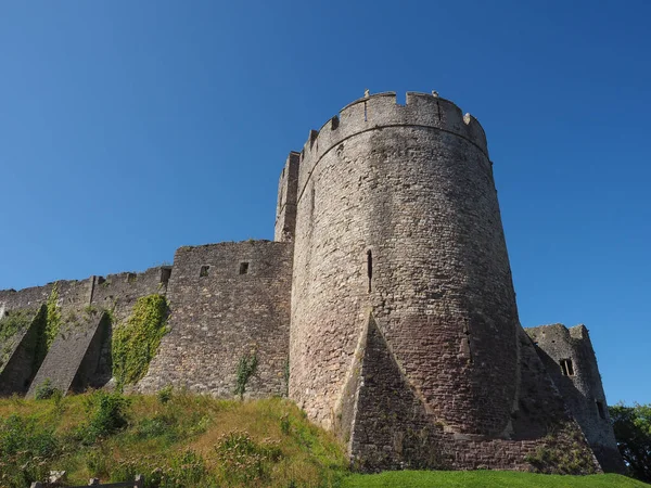 Ruïnes Van Chepstow Castle Castell Cas Gwent Welsh Chepstow — Stockfoto