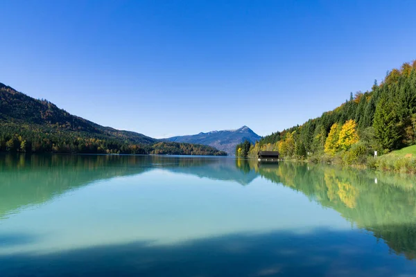 Walchensee Jesienią — Zdjęcie stockowe