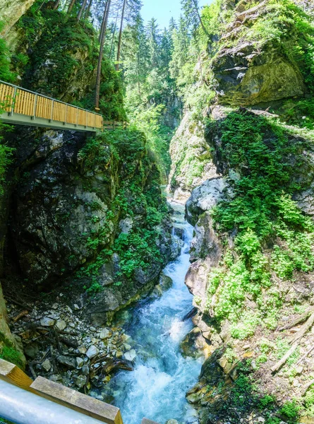 Gilfenklamm Sterzing South Tirol — стокове фото