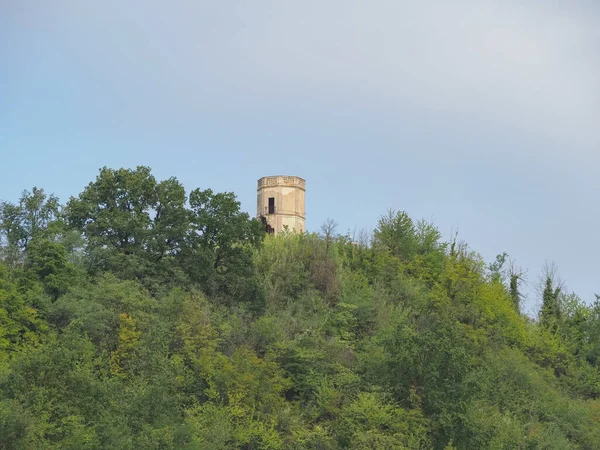 Ruïnes Van Torion Toren Vezza Alba Italië — Stockfoto