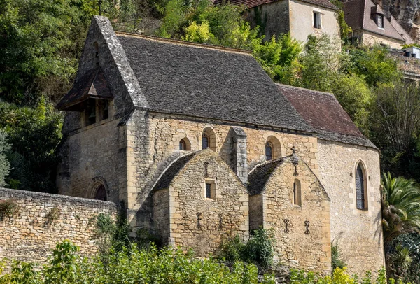 Village Pittoresque Roque Gageac Sur Dordogne France — Photo