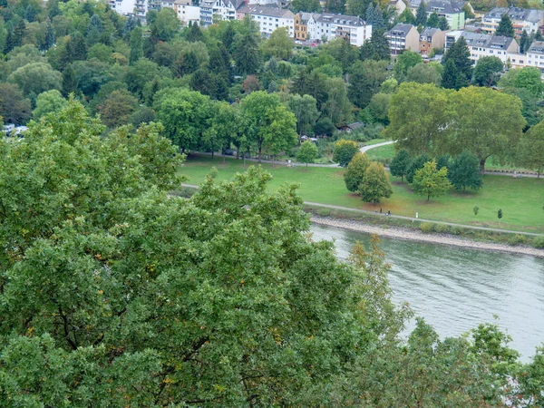 City Koblenz River Rhine Germany — Stock Photo, Image