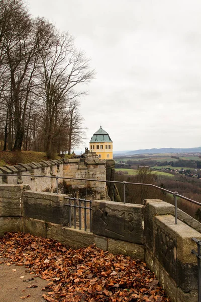 Castello Del Centro Storico Della Città Del Paesaggio Più Bello — Foto Stock