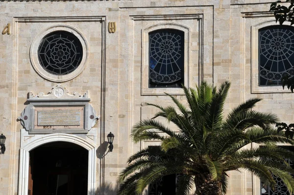 Antigua Iglesia Ciudad Barcelona — Foto de Stock