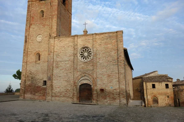 Chiesa San Pietro Apostolo Castignano Italië — Stockfoto