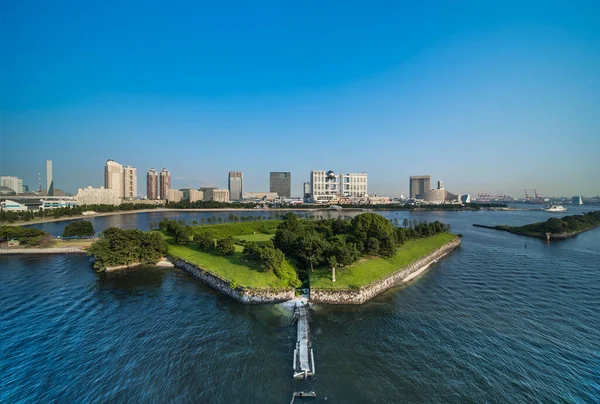 Regnbågsbron Odaiba Bay Tokyo Japan — Stockfoto