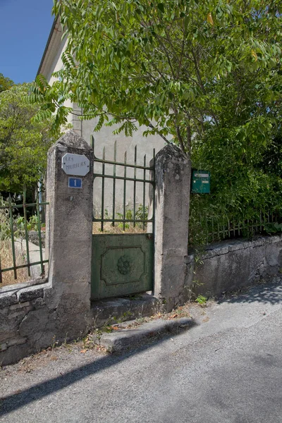 Casa Madeira Velha Cidade — Fotografia de Stock