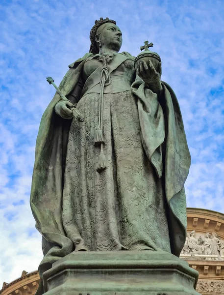 Queen Victoria Statue Birmingham England — Stock Photo, Image