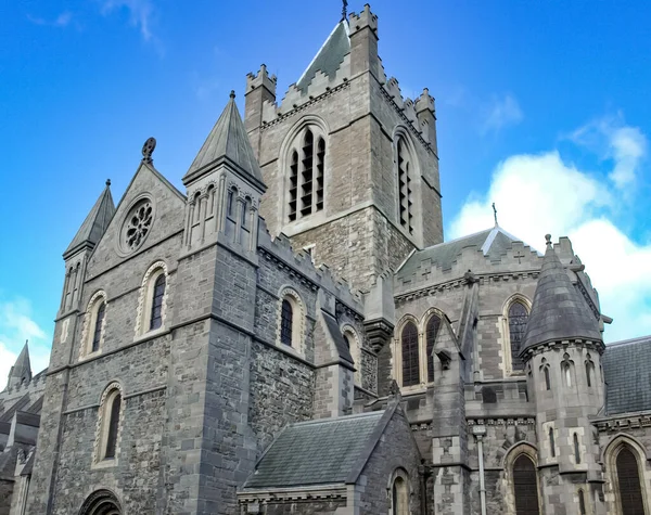 Christ Church Dublino Stile Architettonico Gotico — Foto Stock
