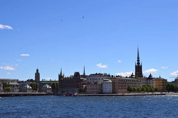 Voyage Scandinavie Sous Été Stockholm Suède — Photo