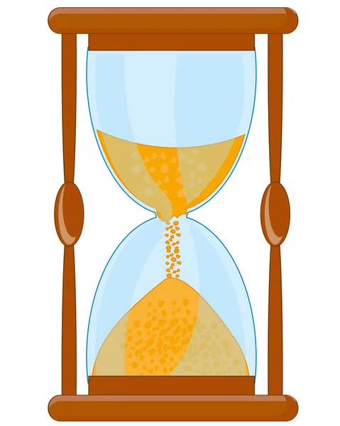 Sand Hourglass Icon Cartoon Time Clock Vector Icons Web Design — Stock Photo, Image