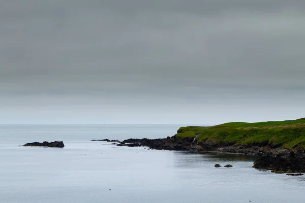 Blick Auf Den Borgarfjordur Fjord Osten Islands Isländische Landschaft — Stockfoto