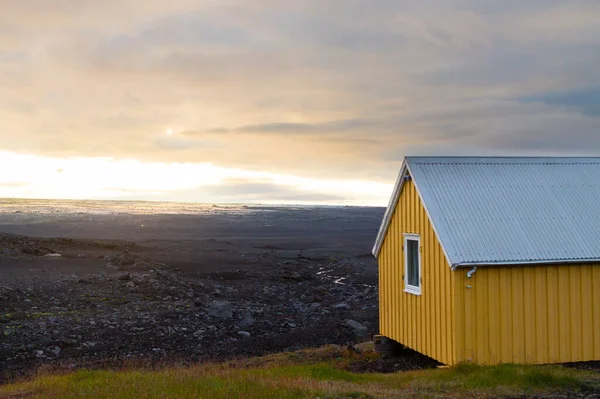 Desolate Landschap Van Kverfjoll Gebied Ijsland Panorama Locatie Sigurdarskali — Stockfoto