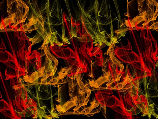 Boasting Fire Colorful Background — Stock Photo, Image