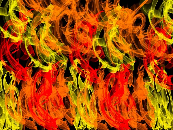 Boasting Fire Colorful Background — Stock Photo, Image