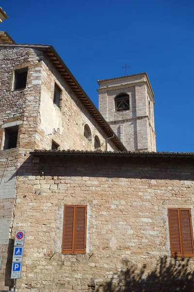 Gammal Träkyrka Staden Siena Italy — Stockfoto