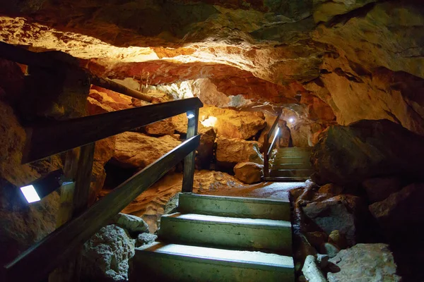 Lamprechts Cave Lofer Austria — Stock Photo, Image