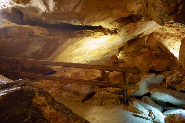 Lamprechts Cave Lofer Austria — Stock fotografie