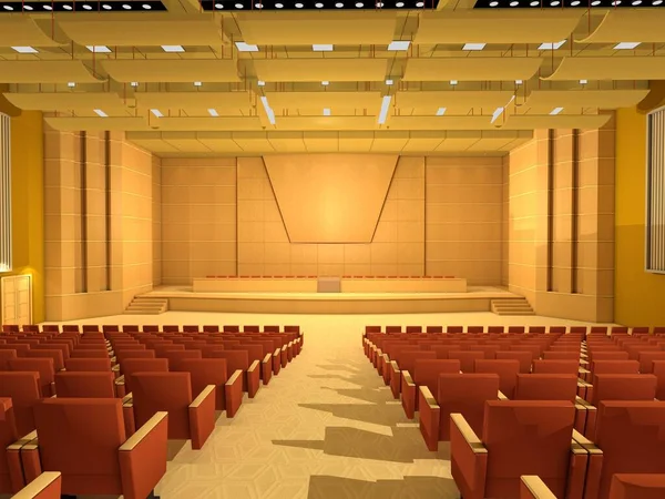 Leerer Konferenzsaal Oder Raum — Stockfoto
