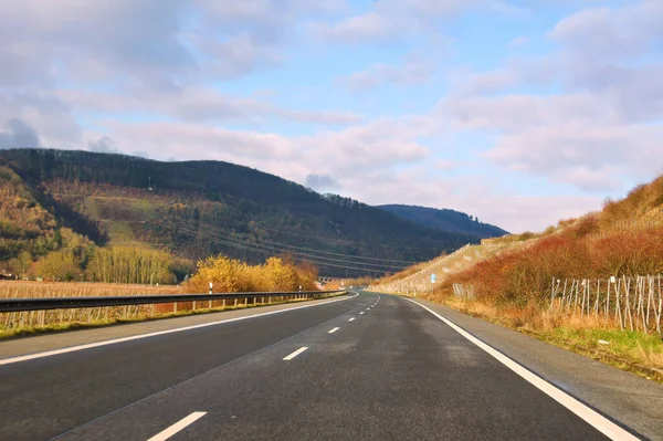 Strada Montagna — Foto Stock