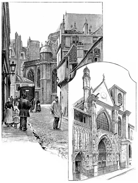 ロンドンの旧市街と旧市街の写真です — ストック写真