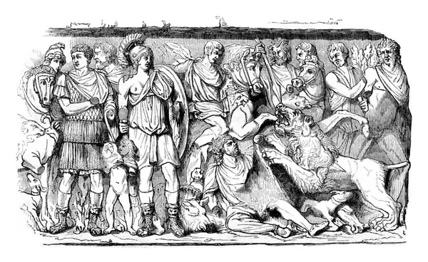 Grab Sagte Jovin Meister Der Kavallerie Gallien Erhalten Der Kathedrale — Stockfoto