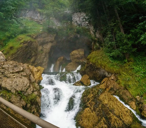 Водоспади Голлінґера Австрії — стокове фото