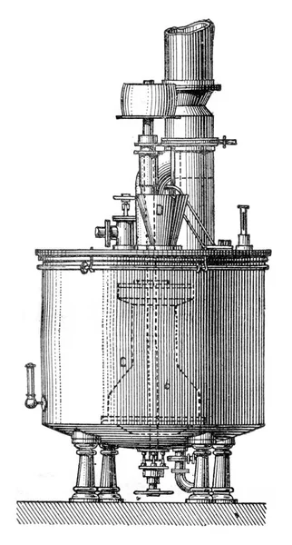 Drawing Old Vintage Engraved Illustration — Stock Photo, Image