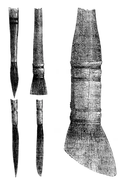 Ilustração Desenhada Mão Uma Espada Medieval — Fotografia de Stock