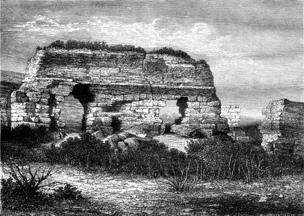 에베소 아시아 에베소 커다란 체육관 포도를 Magasin Pittoresque 1876 — 스톡 사진
