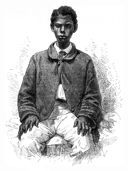Ilustracja Młodego Człowieka — Zdjęcie stockowe