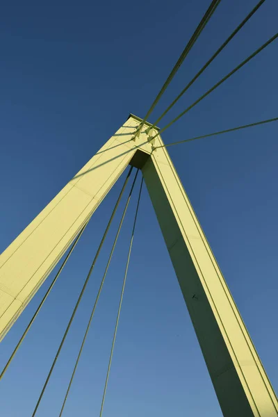 Puente Severin Sobre Rin Colonia Alemania — Foto de Stock