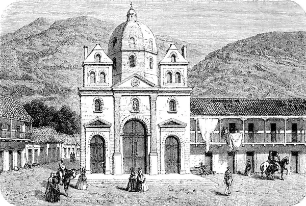 Foto Antigua Antigua Catedral — Foto de Stock