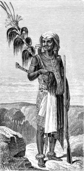 Indiaanse Vrouw Met Een Zak Bloemen — Stockfoto