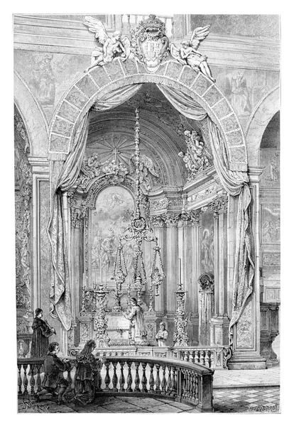 Церква Святого Роха Або Ігрея Сан Роке Лісабоні Португалія Малює — стокове фото