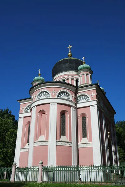 Chiesa Del Salvatore Nella Città San Pietroburgo Russia — Foto Stock