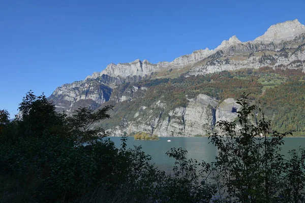 Walensee Dans Les Montagnes Suisse Coire — Photo