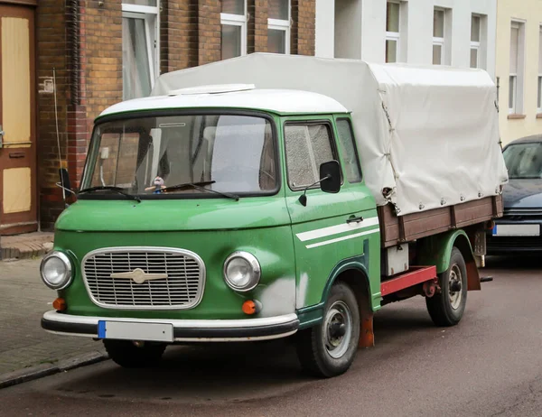 Carro Velho Rda Barkas B1000 — Fotografia de Stock