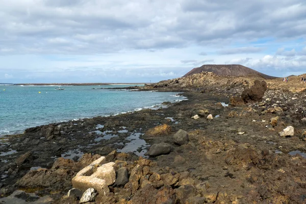 Espagne Îles Canaries Isla Los Lobos Sur Fuerteventura — Photo