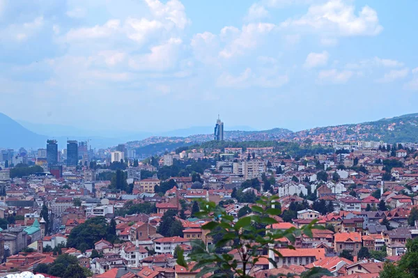 Barselona Şehri Manzarası Spanya — Stok fotoğraf