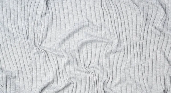 Fragmen Kain Rajutan Abu Abu Bingkai Penuh Kain Untuk Sweater — Stok Foto