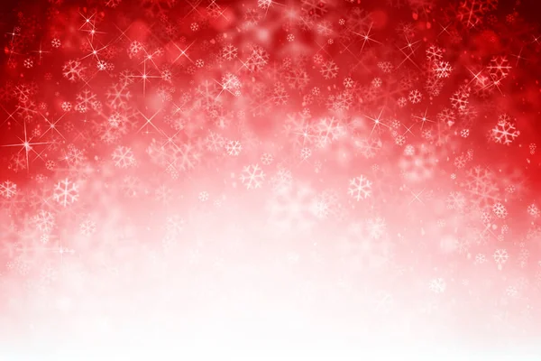 有雪花和雪的圣诞节背景 — 图库照片