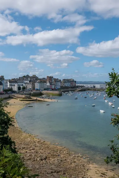 Paisaje Bretaña Verano Francia Mar Color Esta Región Verano —  Fotos de Stock