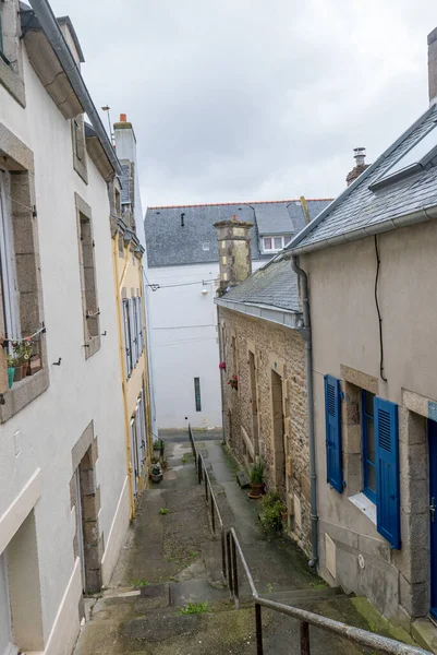 Een Landschap Van Bretagne Zomer Frankrijk Zee Kleur Van Deze — Stockfoto