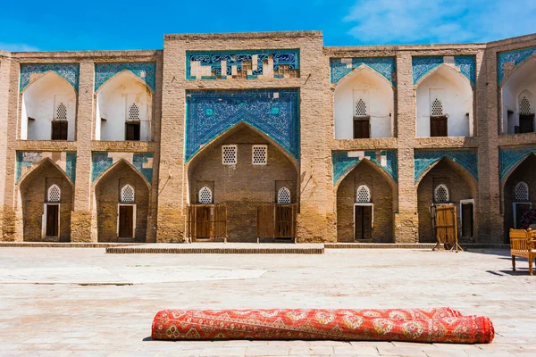 Arquitetura Histórica Itchan Kala Cidade Interior Murada Cidade Khiva Uzbequistão — Fotografia de Stock