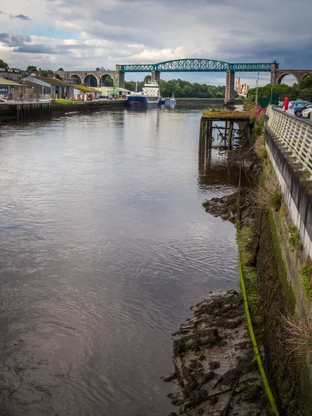 Rlanda Nın Eski Drogheda Kasabası Boyne Nehri Ile — Stok fotoğraf