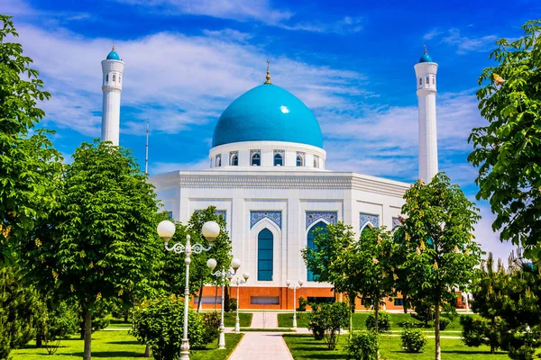 Mezquita Ciudad Capital Del Estado Del Monumento Más Famoso Cielo — Foto de Stock