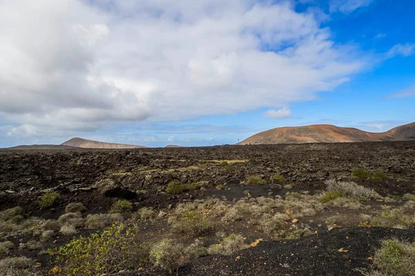 Spanien Kanarieöarna Nationalparken Timanfaya Lanzarote — Stockfoto