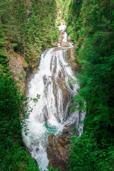 Cachoeiras Reinbach Tirol Sul — Fotografia de Stock