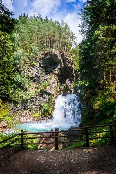 Cachoeiras Reinbach Tirol Sul — Fotografia de Stock